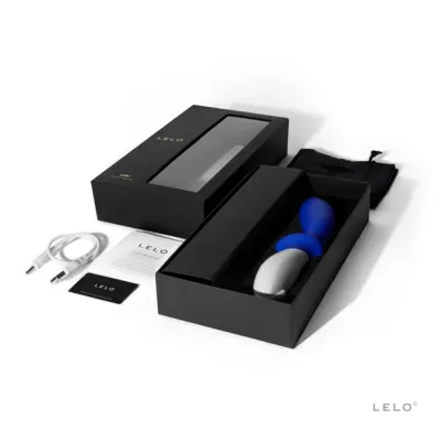 Stimulátor prostaty LELO Loki, vibrační, modrý - obrázek 3