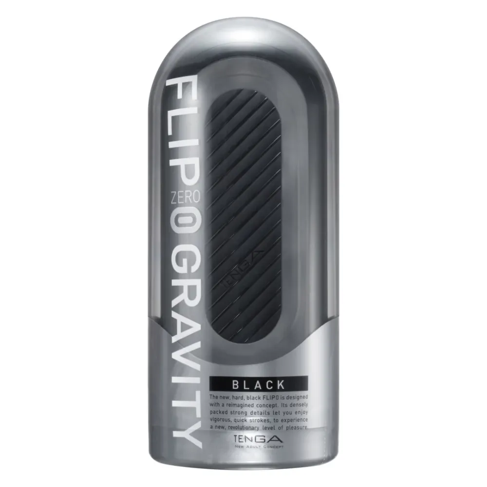 Masturbátor Tenga Flip Zero 0 Gravity, černý - obrázek 2
