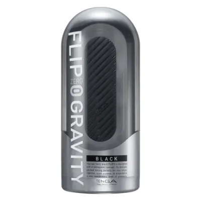 Masturbátor Tenga Flip Zero 0 Gravity, černý - obrázek 2