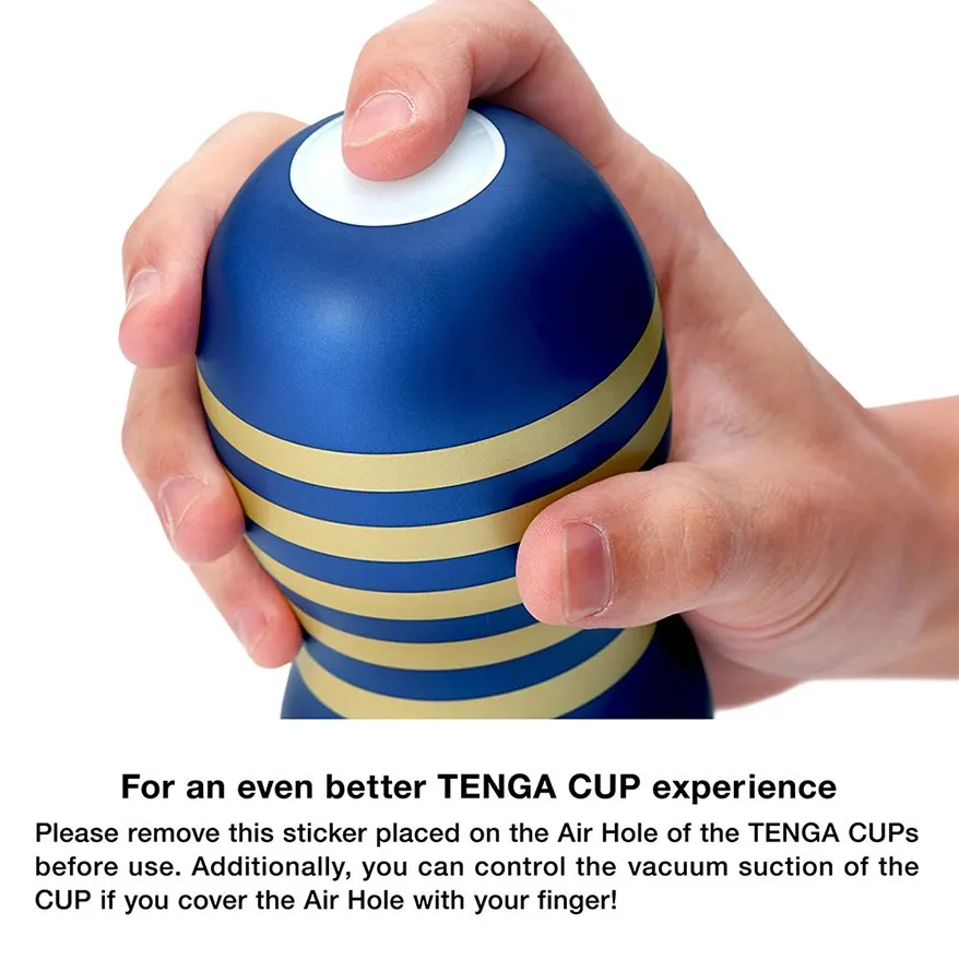 Masturbátor Tenga Premium Original Vacuum Cup Gentle, bílý - obrázek 5