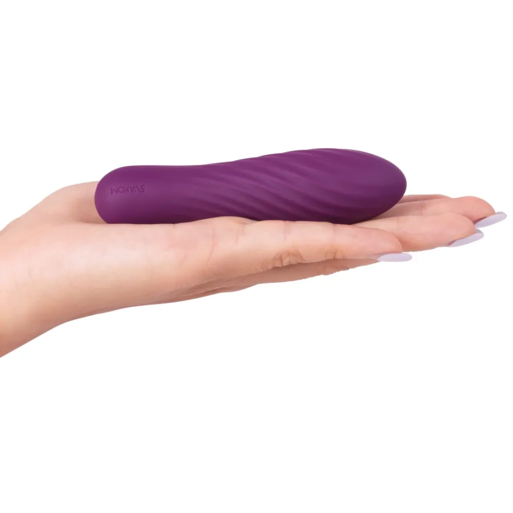 Minivibrátor Svakom Tulip s 10 režimy, vodotěsný, fialový - obrázek 4