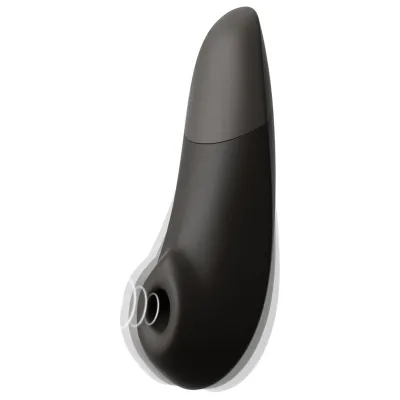 Tlakový stimulátor klitorisu s vibracemi Womanizer Enhance, černý - obrázek 4