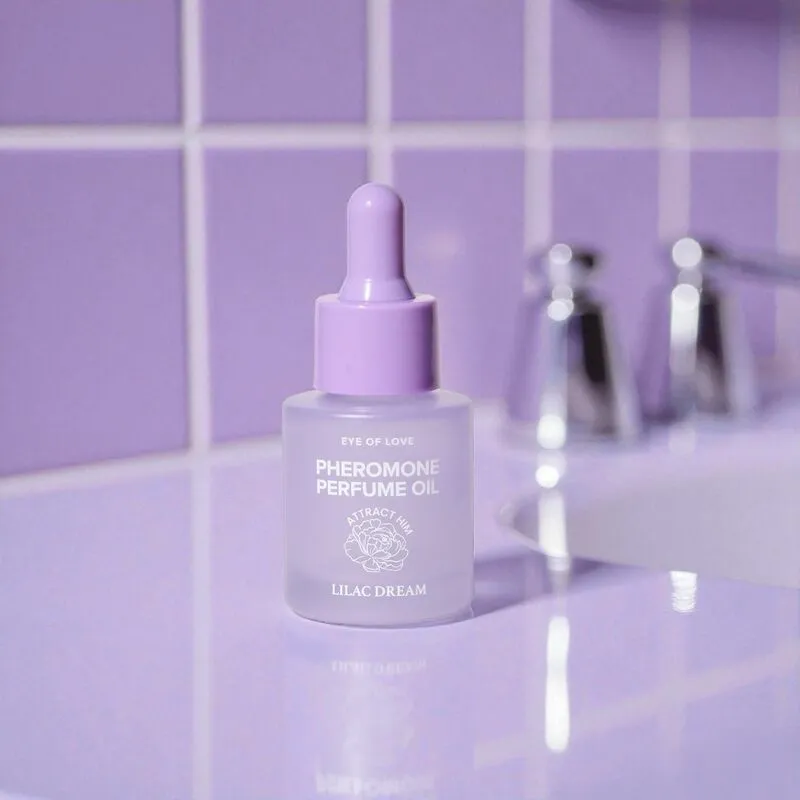 Parfémový olej s feromony Eye of Love Bloom Lilac Dream, 20 ml - obrázek 5