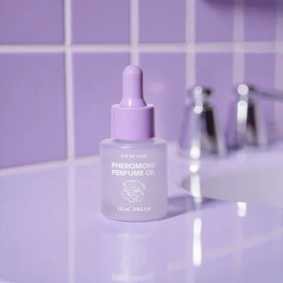 Parfémový olej s feromony Eye of Love Bloom Lilac Dream, 20 ml - obrázek 5