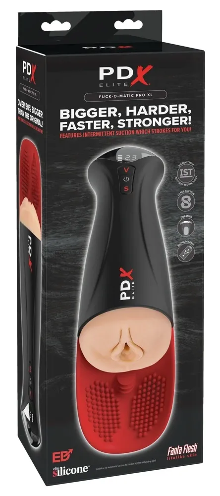 Automatický masturbátor PDX Elite Fuck-O-Matic Pro XL Light, nabíjecí