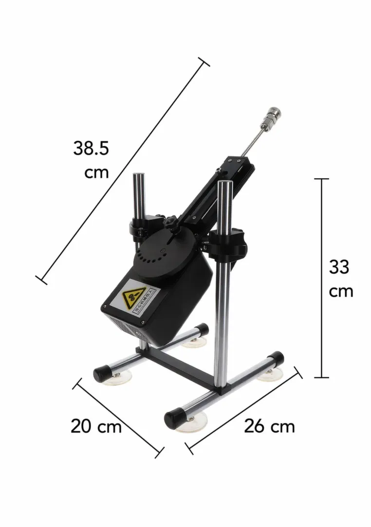 Sexuální stroj Bangers Fuck Machine Pro 2 s dálkovým ovládáním, 70 W, zdvih 10 cm - obrázek 2