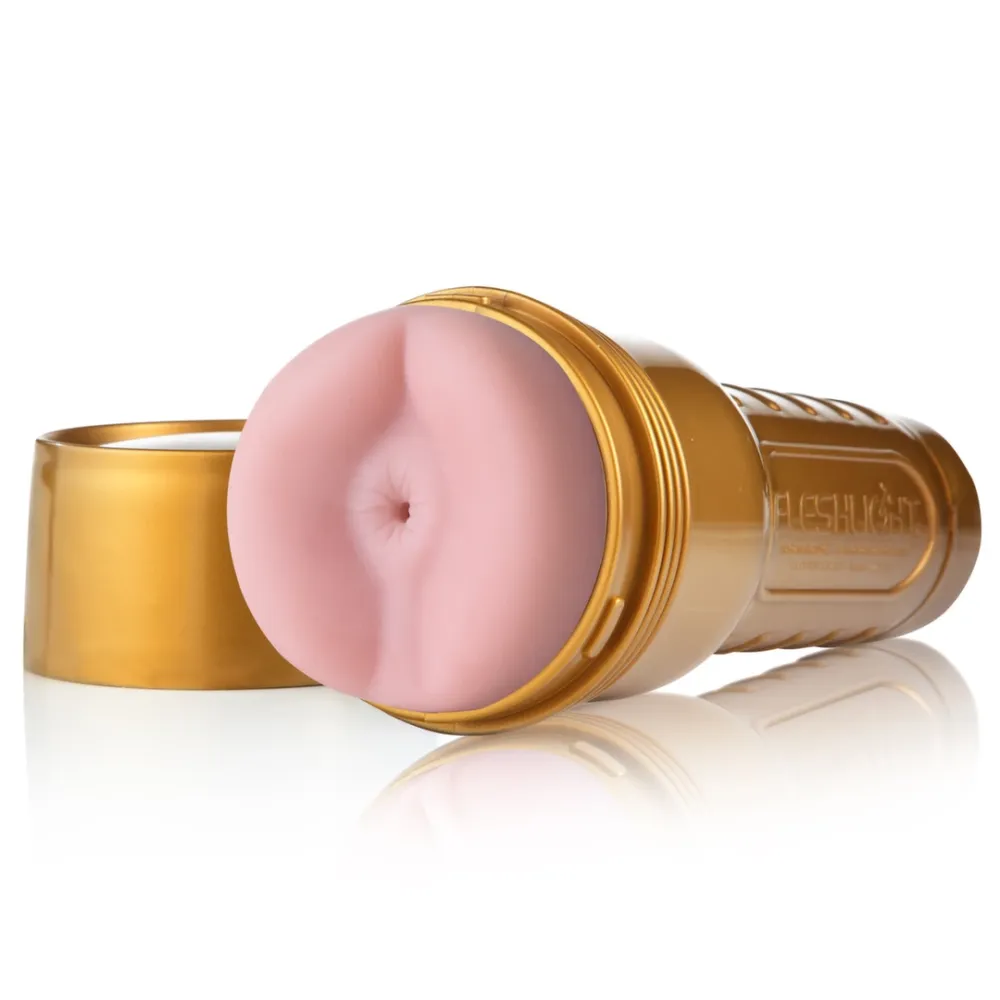Masturbátor Fleshlight Stamina Training Unit Butt, zlaté pouzdro - obrázek 2