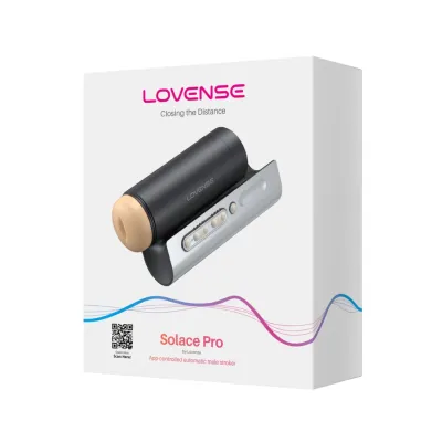 Automatický přirážecí masturbátor Lovense Solace Pro, černý - obrázek 8