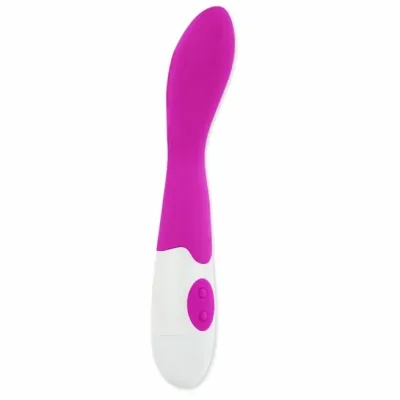 Vibrátor Pretty Love Flirtation Bishop, lila a bílý, 18 cm - obrázek 2