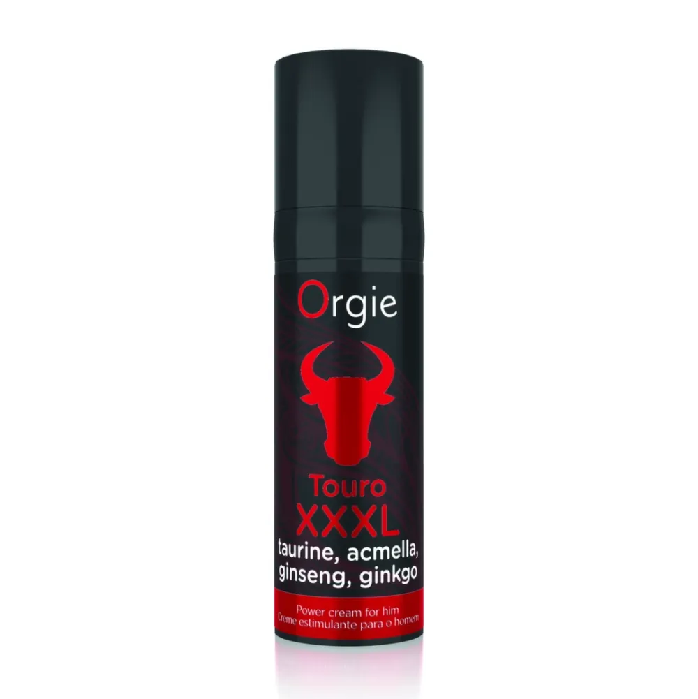 Krém na podporu erekce a zvětšení penisu Orgie Touro XXXL, 15 ml