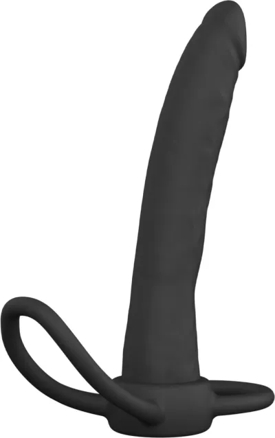 Anální dildo Extreme by Hidden Desire Double Trouble, silikon, černé - obrázek 10
