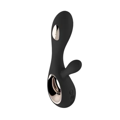 Rabbit vibrátor LELO Soraya Wave s pohybem WaveMotion, černý - obrázek 6