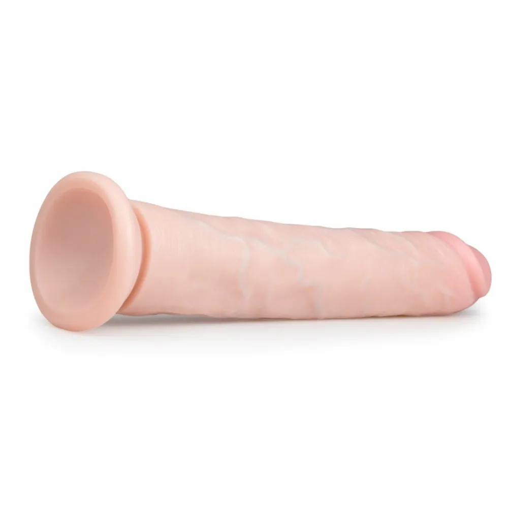 Realistické dildo Shots RealRock s přísavkou, 28,5 cm, tělová barva - obrázek 4