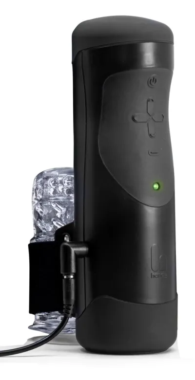 Automatický masturbátor The Handy 1.1, interaktivní, černý, 23 cm - obrázek 2