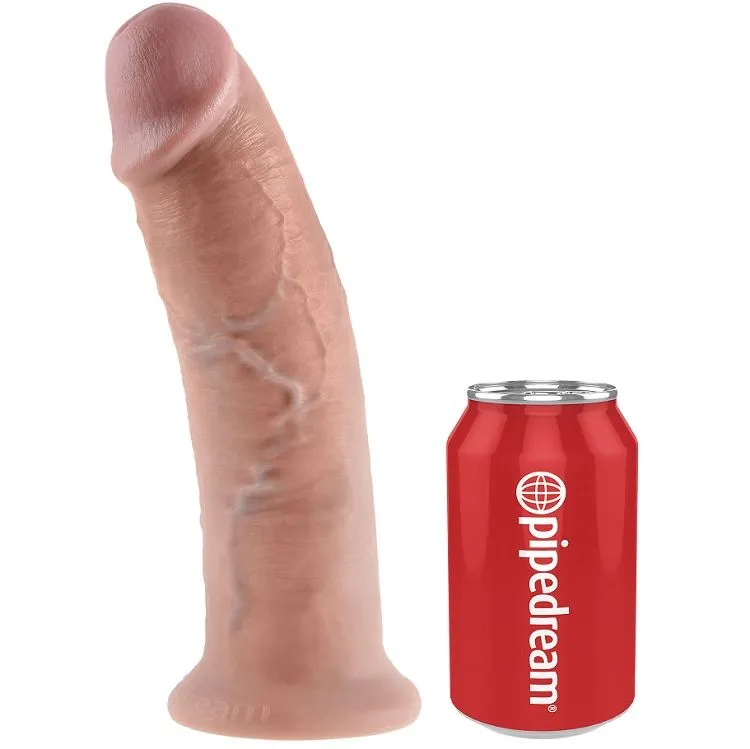 Realistické dildo King Cock s přísavkou, 25,4 cm, tělové