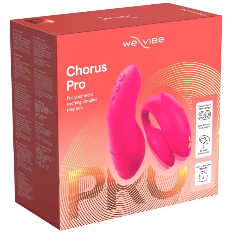 Vibrátor pro páry We-Vibe Chorus Pro, zářivě růžový - obrázek 18