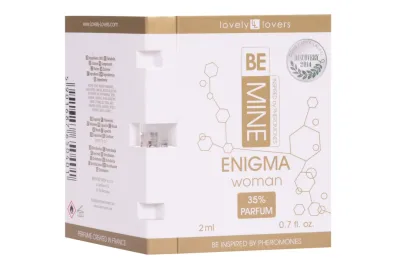 Dámský kapesní parfém Lovely Lovers BeMine Enigma s vonnými molekulami, 2 ml - obrázek 3