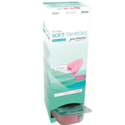 Houbové tampony bez šňůrky Joydivision Soft-Tampons Original Mini, 10 ks