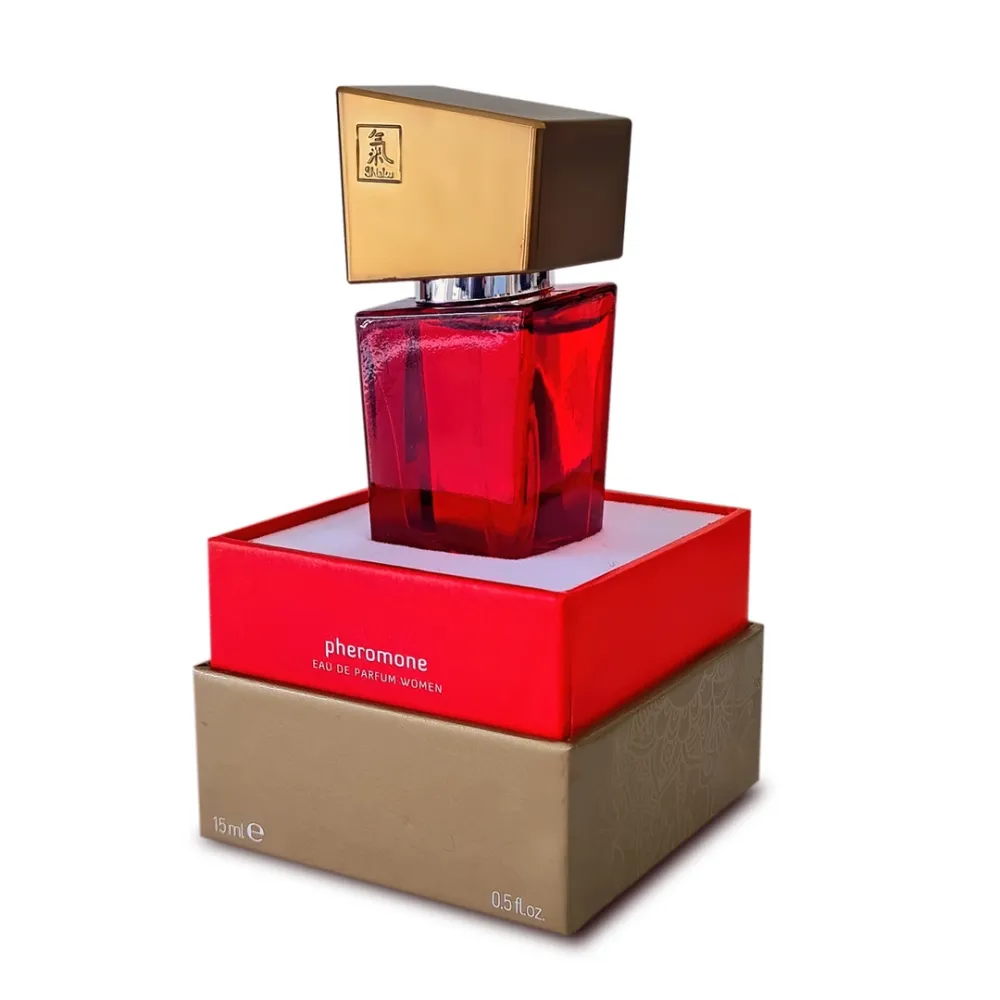 Parfém s feromony pro ženy HOT Women Red, 15 ml - obrázek 3