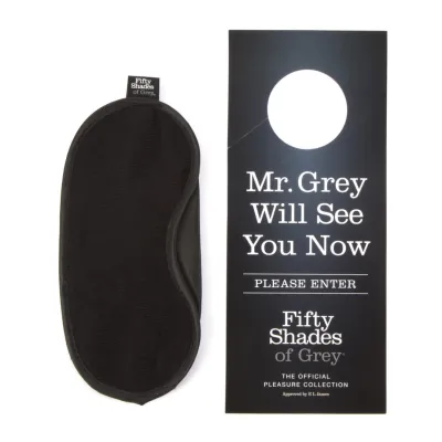 Křížový poutací systém na postel Fifty Shades of Grey s měkkými pouty, černý - obrázek 7