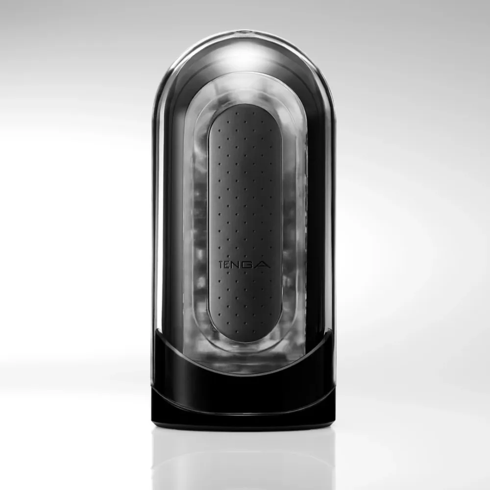 Tenga Flip Zero Black, masturbátor Strong Edition, černý - obrázek 2