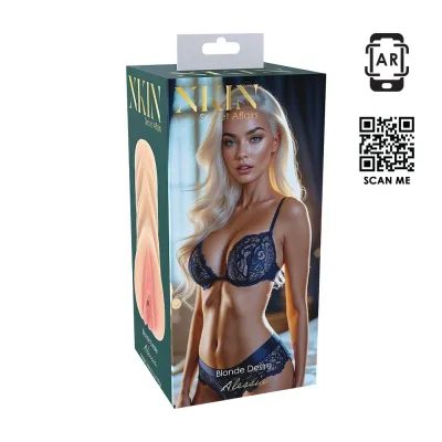 Umělá vagína Secret Affairs Blonde Desire Alessia z TPE, tělová, 199 g - obrázek 2