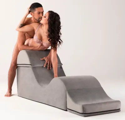 Skládací lehátko Liberator Aria Flip Chaise, ergonomické, šedé - obrázek 8