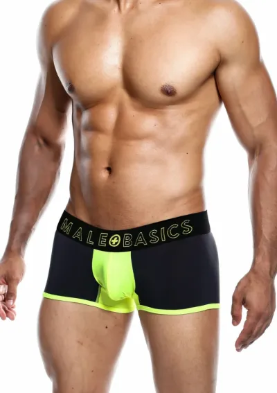 Pánské boxerky MaleBasics Neon Trunk, prodyšné, neonové - obrázek 7