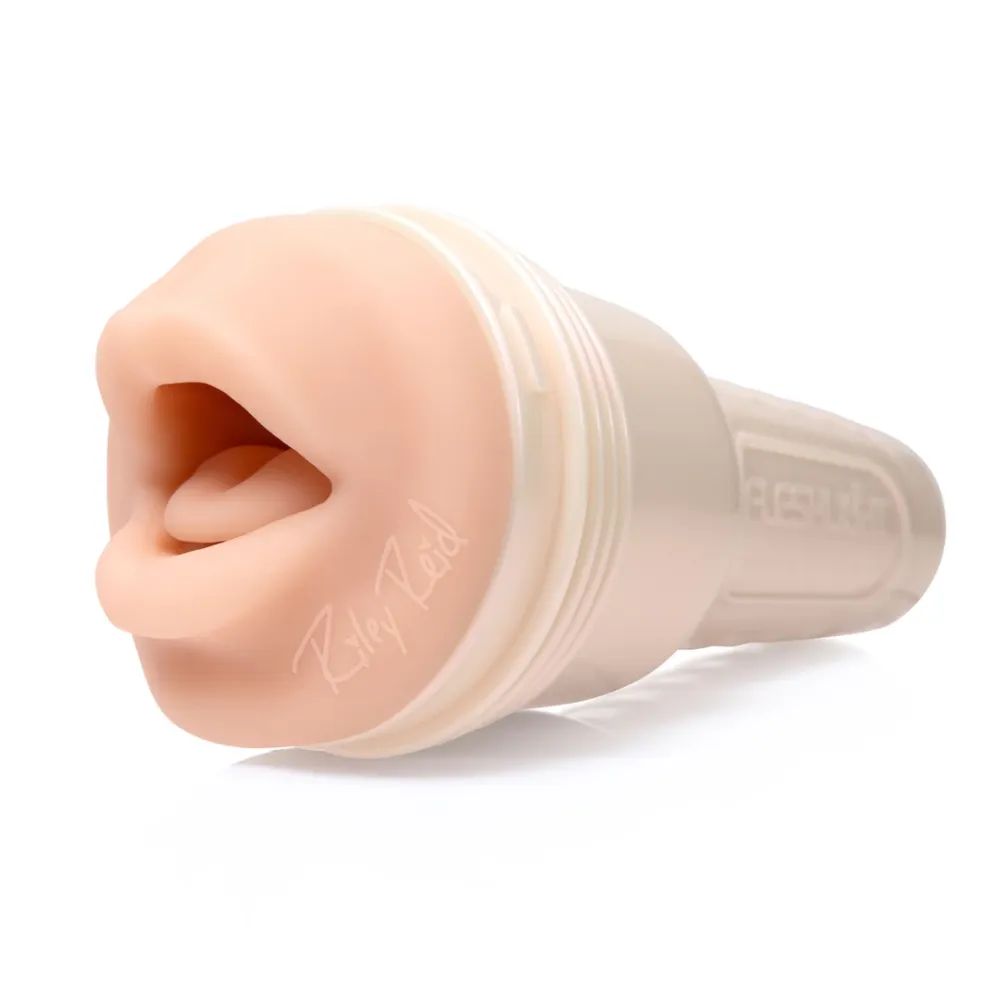 Masturbátor ústa Fleshlight Insomnia Riley Reid Mouth, perleťové pouzdro, 24,7 cm - obrázek 2