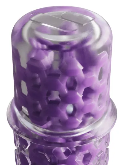 Vložka do masturbátoru The Handy Mod Sleeve Tight, dvě vrstvy TPE, 12 cm - obrázek 2