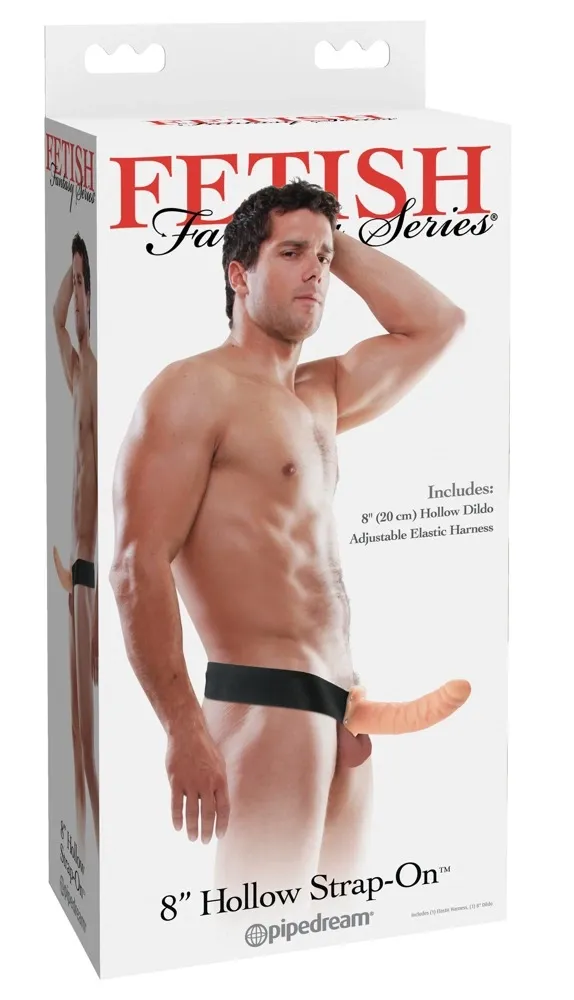 Dutý strap-on Fetish Fantasy Series, 19 cm, tělový