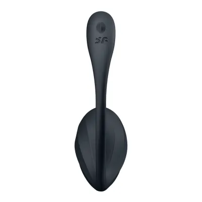Nositelný vibrátor na bod G Satisfyer Ribbed Petal s ovladačem a aplikací, černý - obrázek 5