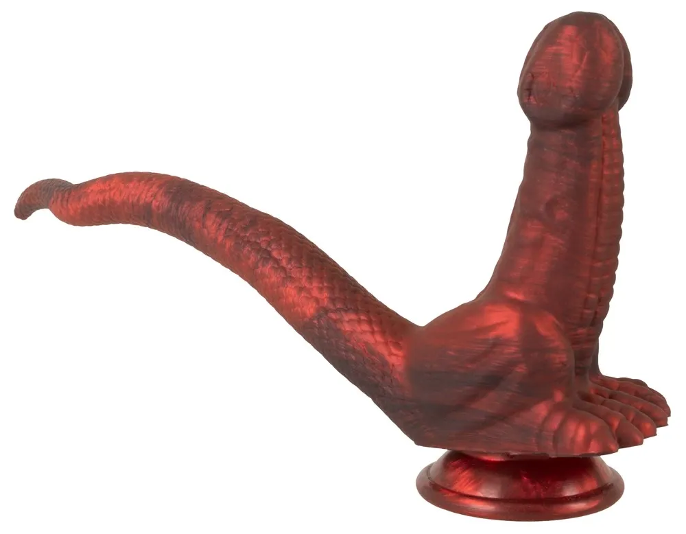 Oboustranné fantasy dildo Beasty Cocks Panthera Double s přísavkou, silikon, 47 cm - obrázek 2