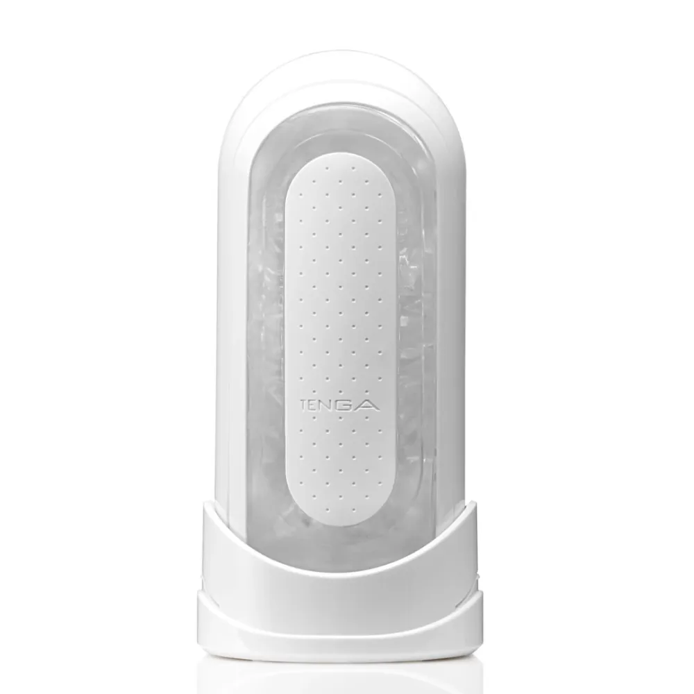 Tenga Flip Zero White, opakovaně použitelný masturbátor, bílý