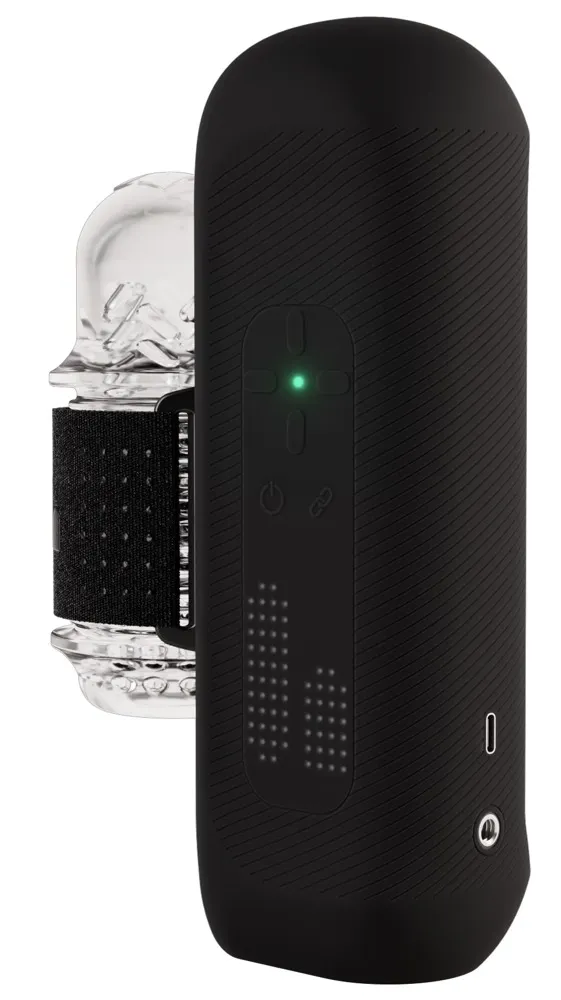 Automatický masturbátor The Handy 2 Pro s vložkou TrueGrip, bezdrátový, černý