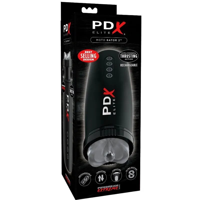Automatický masturbátor PDX Elite Moto-Bator 2, nabíjecí, 23,1 cm