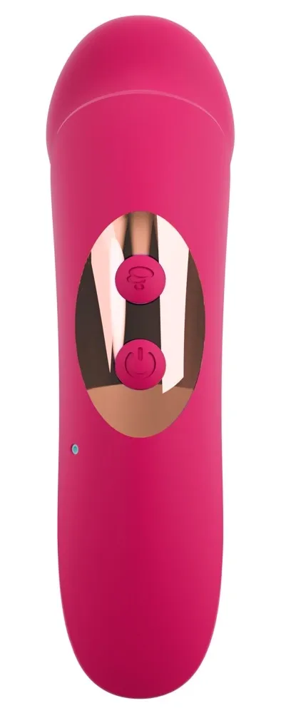 Tlakový stimulátor klitorisu s vibračním jazýčkem You2Toys Oral Fun, 14,5 cm - obrázek 4