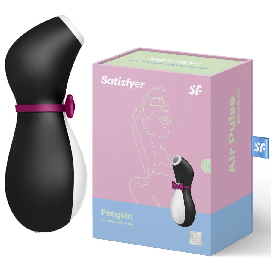 Tlakový stimulátor klitorisu Satisfyer Pro Penguin, černobílý - obrázek 3