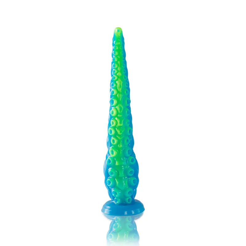 Silikonové dildo chapadlo EPIC Scylla, fluorescenční, malé, 25 cm - obrázek 6