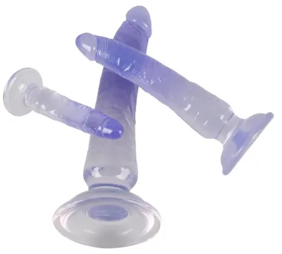 Sada 3 průhledných dild s přísavkou Crystal Clear, PVC - obrázek 5