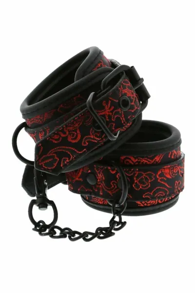Pouta na zápěstí Dream Toys Blaze Deluxe Wrist Cuffs, neopren, černá - obrázek 2
