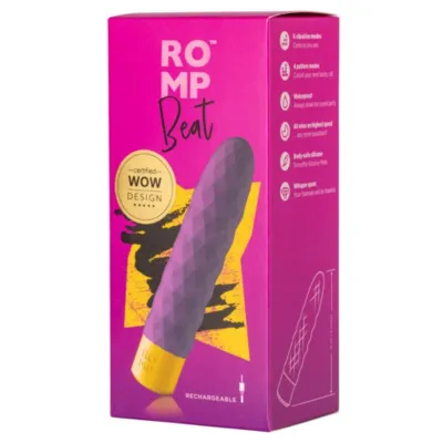 Minivibrátor ROMP Beat, fialový - obrázek 5