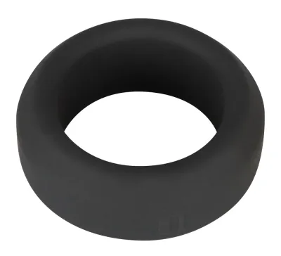 Erekční kroužek Black Velvets Performance Ring, silikon, černý, 2,6 cm - obrázek 2