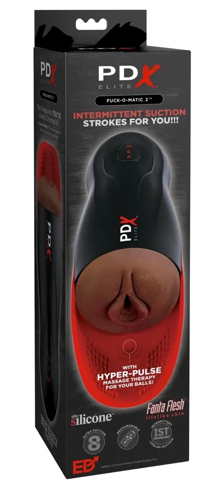 Automatický masturbátor PDX Elite Fuck-O-Matic 2, sání a vibrace