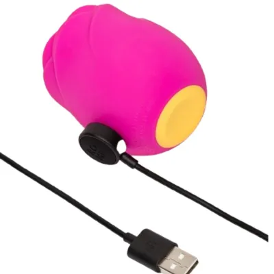 Tlakový stimulátor klitorisu ROMP Rose ve tvaru růže, růžový - obrázek 5