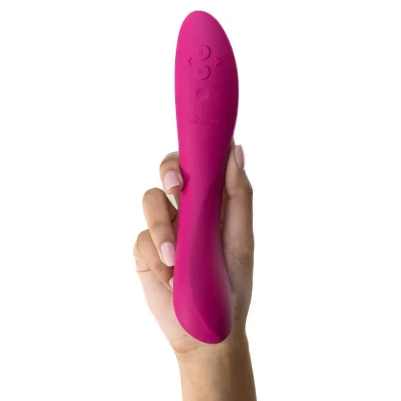 Vibrátor na bod G We-Vibe Rave 2 s ovládáním přes aplikaci, růžový - obrázek 6