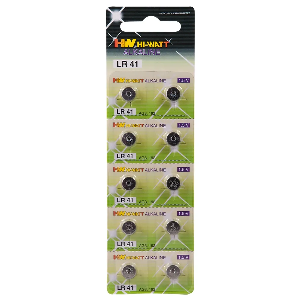 Alkalické knoflíkové baterie You2Toys LR41, 1,5 V, 10 ks