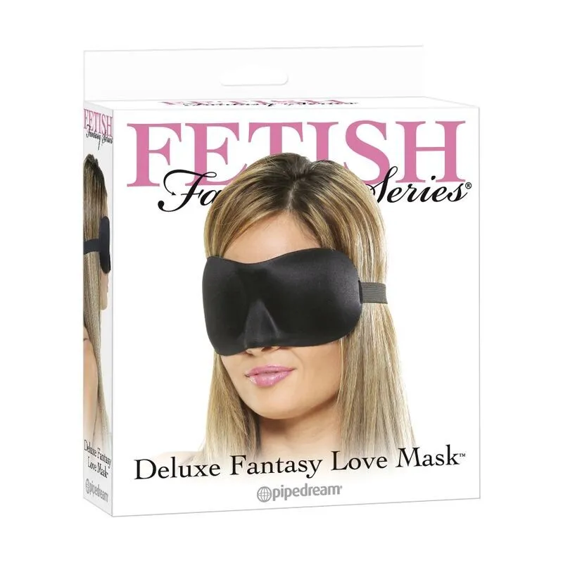 Polstrovaná maska přes oči Fetish Fantasy Series Deluxe Fantasy, černá