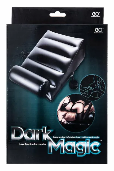 Nafukovací polohovací klín NMC Dark Magic Ramp Wedge s odnímatelnými pouty