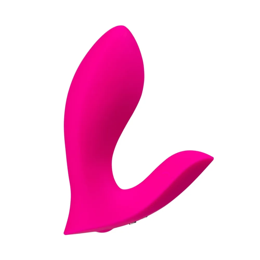 Nositelný vibrátor Lovense Flexer ovládaný aplikací, silikon, růžový - obrázek 6